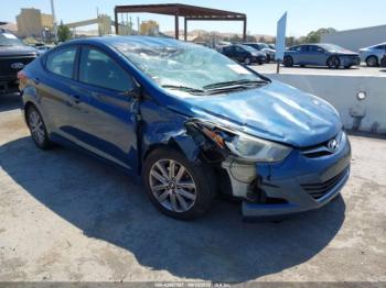  Salvage Hyundai ELANTRA