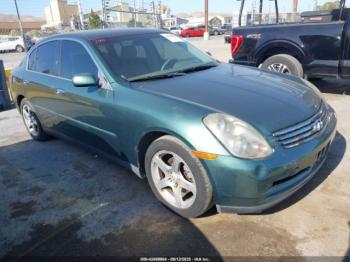  Salvage INFINITI G35