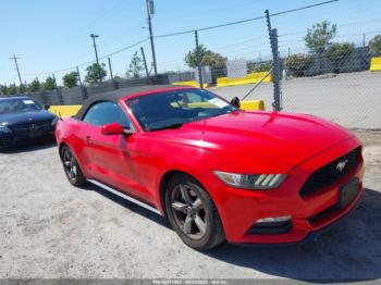  Salvage Ford Mustang