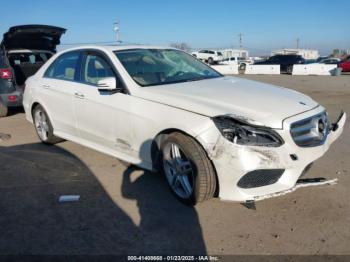  Salvage Mercedes-Benz E-Class