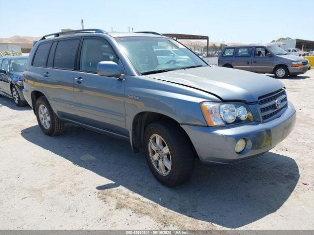  Salvage Toyota Highlander