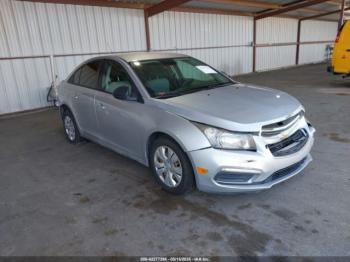  Salvage Chevrolet Cruze