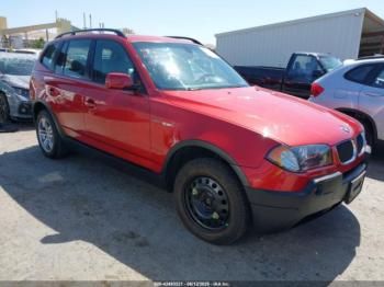  Salvage BMW X Series