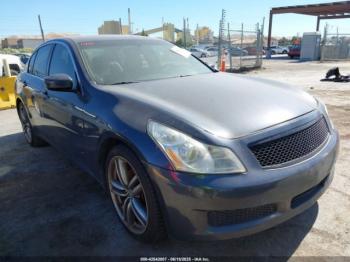  Salvage INFINITI G37
