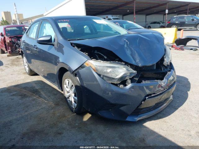  Salvage Toyota Corolla