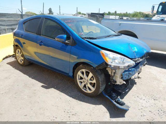  Salvage Toyota Prius c
