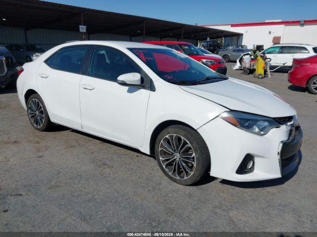  Salvage Toyota Corolla