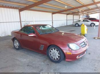  Salvage Mercedes-Benz Slk-class