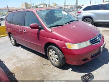  Salvage Honda Odyssey