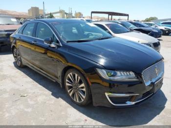  Salvage Lincoln MKZ