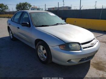  Salvage Chevrolet Cavalier