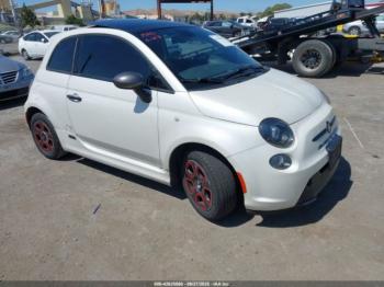  Salvage FIAT 500e