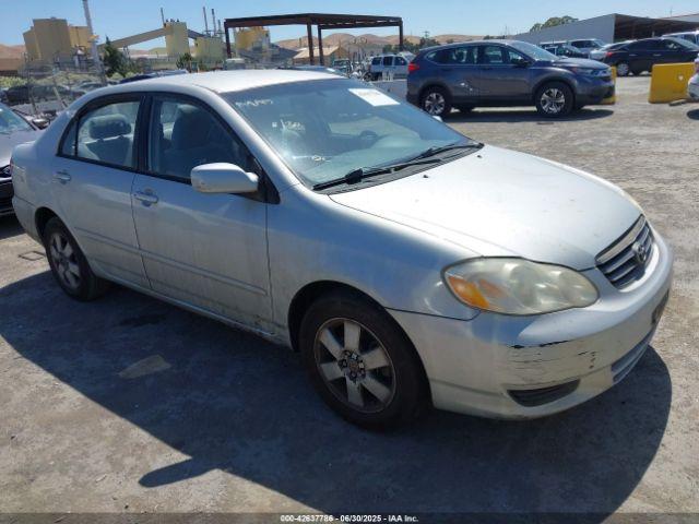  Salvage Toyota Corolla