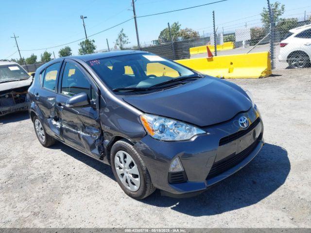  Salvage Toyota Prius c