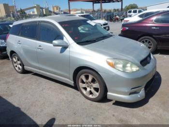  Salvage Toyota Matrix