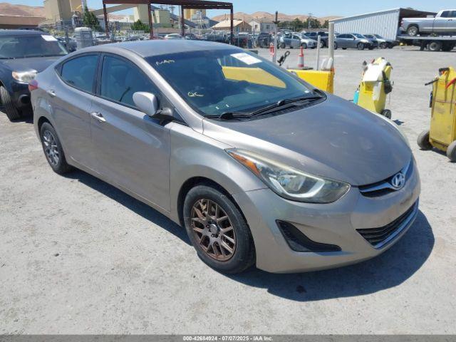  Salvage Hyundai ELANTRA