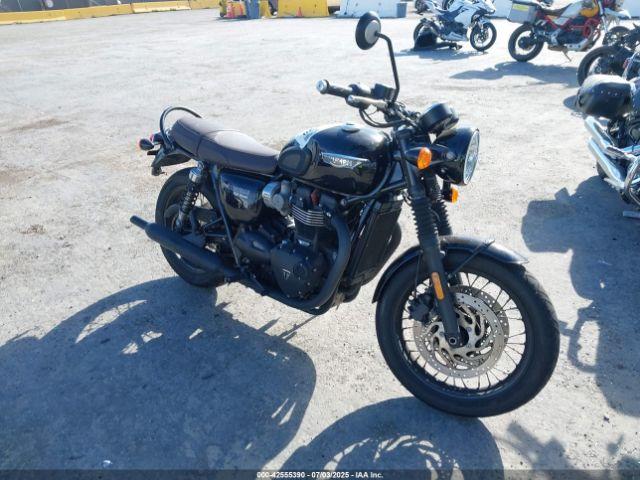  Salvage Triumph Motorcycle Bonneville