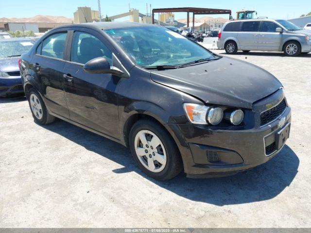  Salvage Chevrolet Sonic