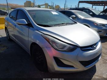  Salvage Hyundai ELANTRA
