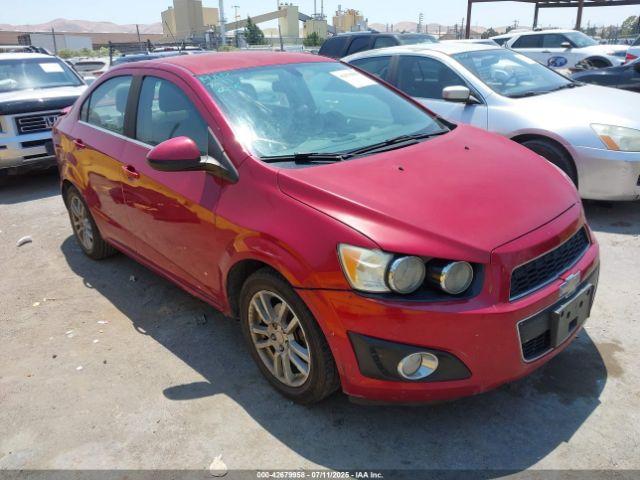  Salvage Chevrolet Sonic