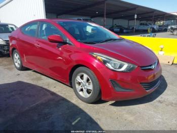  Salvage Hyundai ELANTRA