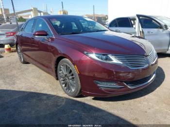  Salvage Lincoln MKZ Hybrid
