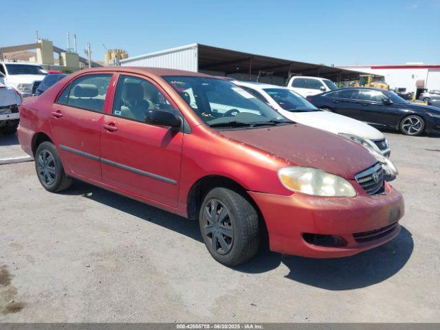  Salvage Toyota Corolla