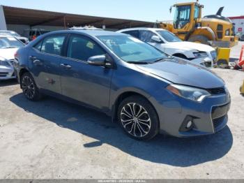  Salvage Toyota Corolla