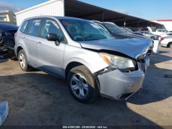  Salvage Subaru Forester