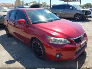  Salvage Lexus Ct