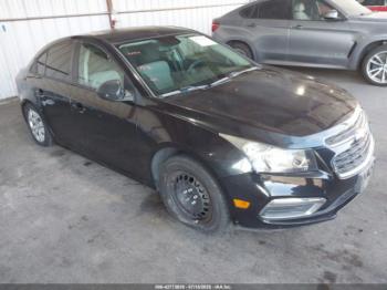  Salvage Chevrolet Cruze