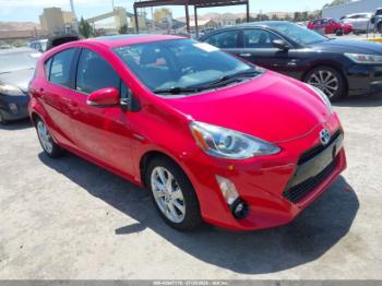  Salvage Toyota Prius c