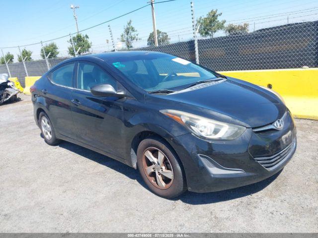  Salvage Hyundai ELANTRA