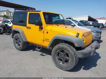  Salvage Jeep Wrangler