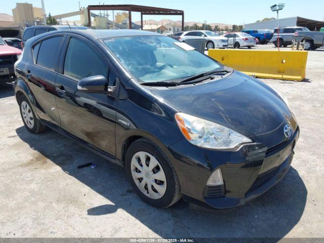  Salvage Toyota Prius c