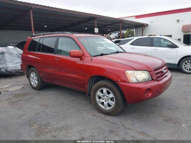  Salvage Toyota Highlander