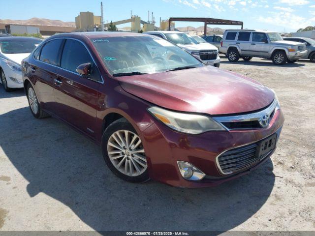  Salvage Toyota Avalon Hybrid
