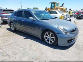  Salvage INFINITI G35