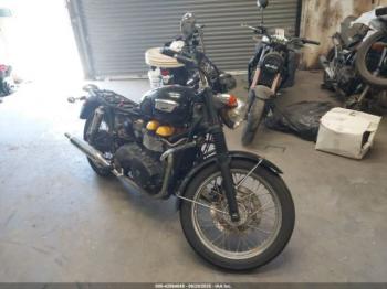  Salvage Triumph Motorcycle Bonneville