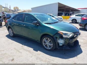  Salvage Toyota Corolla