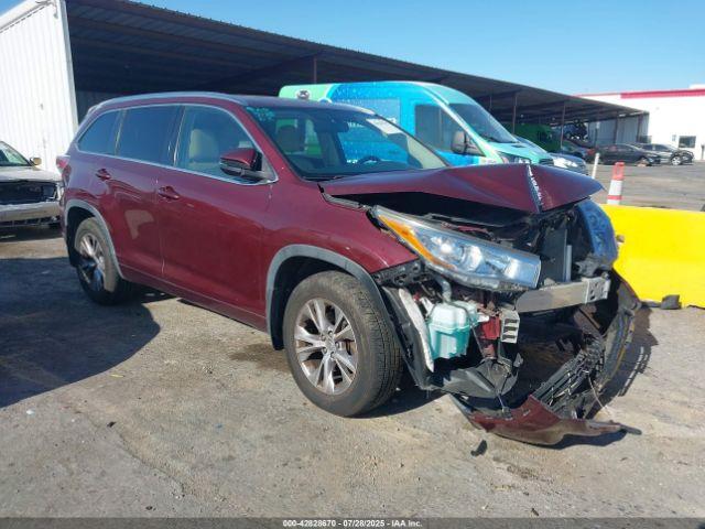  Salvage Toyota Highlander