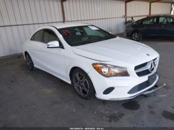  Salvage Mercedes-Benz Cla-class