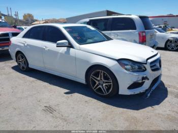  Salvage Mercedes-Benz E-Class