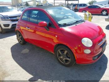  Salvage FIAT 500c