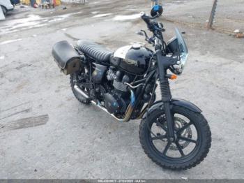 Salvage Triumph Motorcycle Bonneville