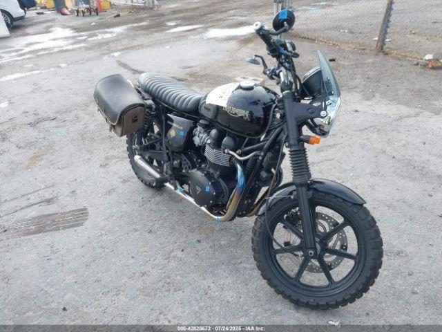  Salvage Triumph Motorcycle Bonneville