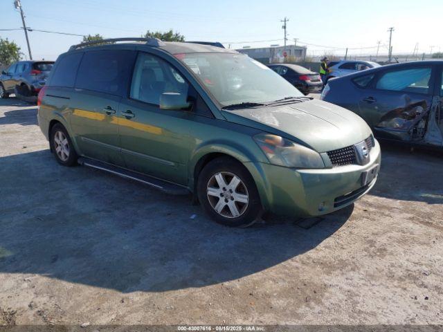  Salvage Nissan Quest