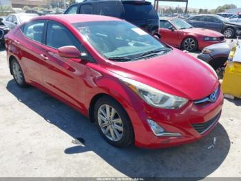  Salvage Hyundai ELANTRA