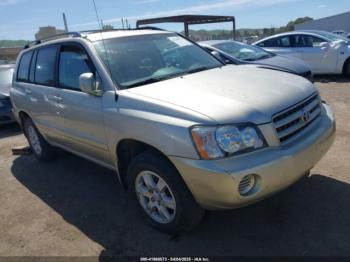  Salvage Toyota Highlander