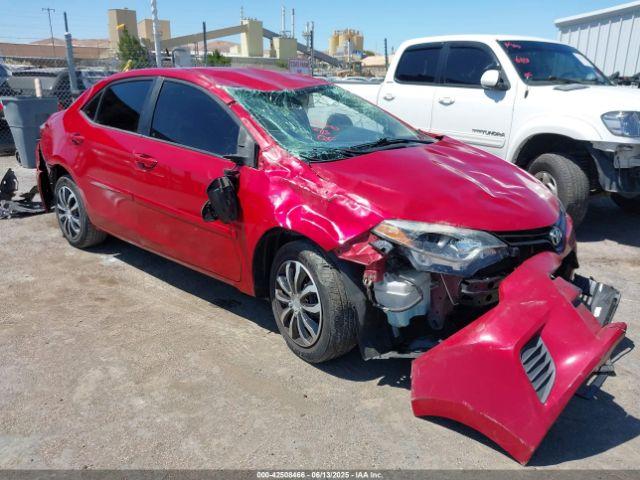  Salvage Toyota Corolla